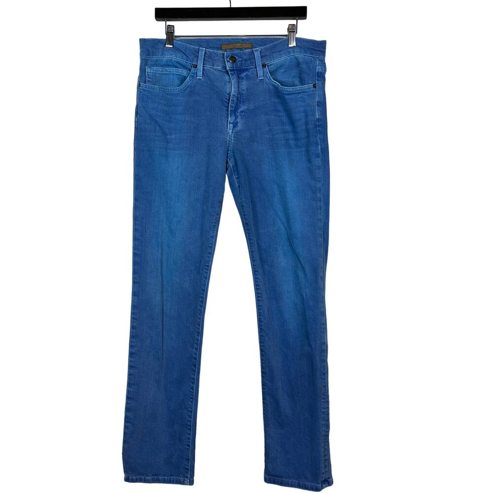 Joe's Jeans Indigo Blue Straight & Narrow Jeans - 34